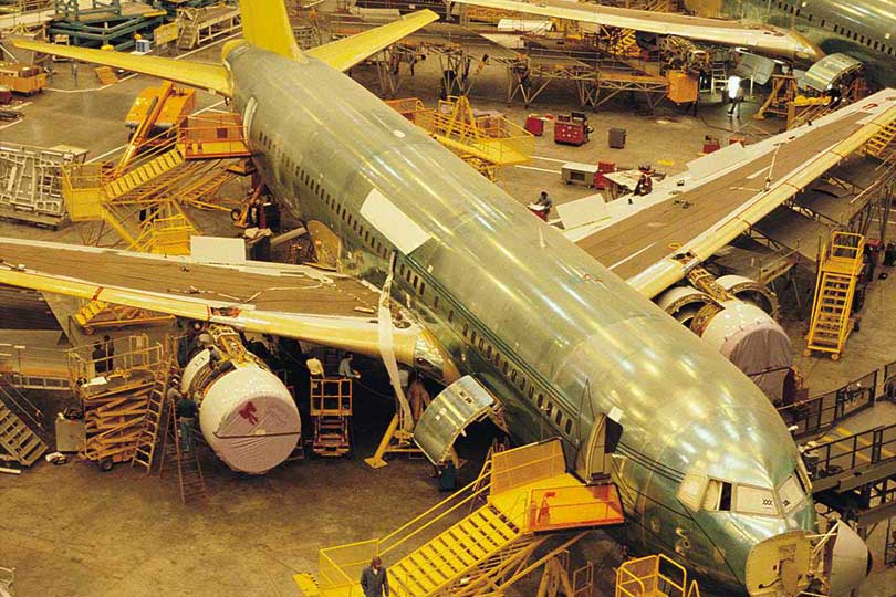 航空航天領(lǐng)域，測飛機材料疲勞、損傷、裂紋